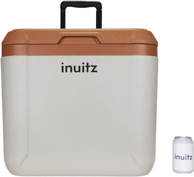 Draagbare koelbox 50 liter met wielen - Perfect voor strand en camping