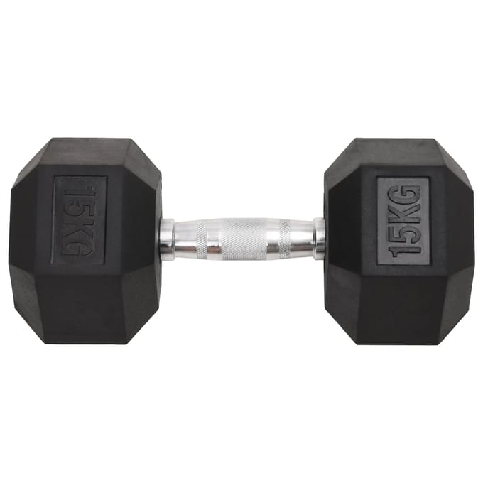 vidaXL - Halters - 2 - st - 15 - kg - totaal - gietijzer