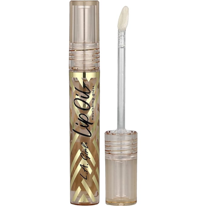 LA. Meisjes Lipolie, Voedende Glans, GLC723 Sheer Vanilla, 3ml (0,1 fl oz) gray