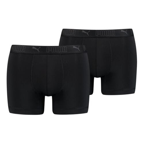 Puma - Sport Microfiber Boxer 2-Pack - Sportondergoed Heren-S