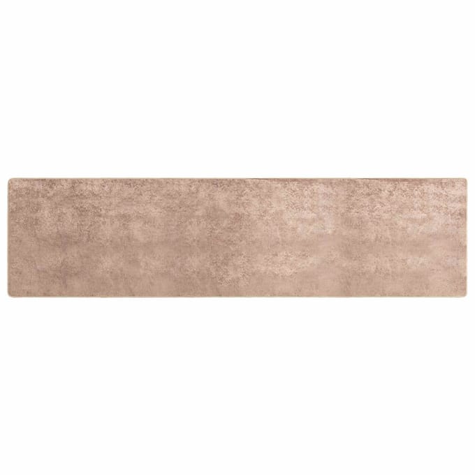 vidaXL - Tapijt - Runner - MARSA - Zand - 50 - x - 250 - cm - Polyester - en - PVC