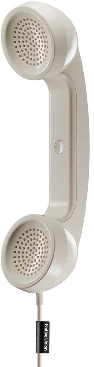 Native Union Pop Phone – Sandstone – USB-C aansluiting - Retro Telefoonhoorn