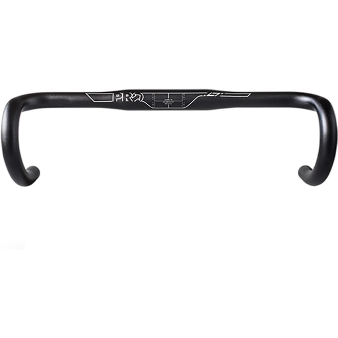 Pro Lt Compact Stuur Zwart 31.8 mm / 380 mm