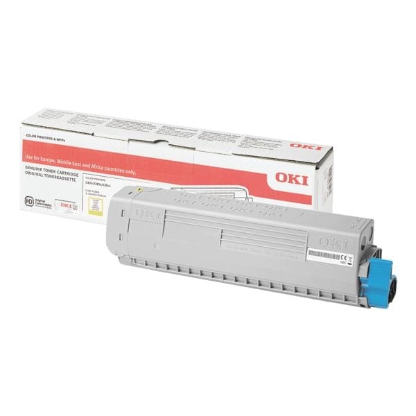OKI 47095701 tonercartridge 1 stuk(s) Origineel Geel