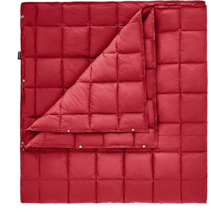 Campingdeken - Buitendeken - Warm Blijven - Waterafstotend - 200 x 144 cm - Rood