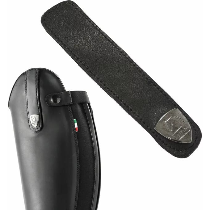 Verwisselbare riem zonder versiering van glad leer Tattini