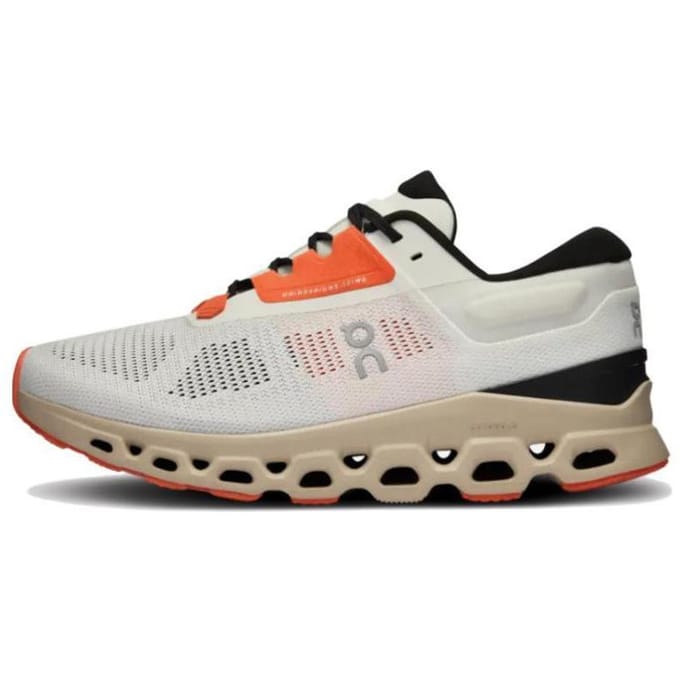 ON Cloudstratus 3 Ongewassen White Sand Dames Sneakers 3WD30121148 38 white