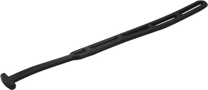 Spanrubber 36,5 x 2,5 cm - verstelbaar
