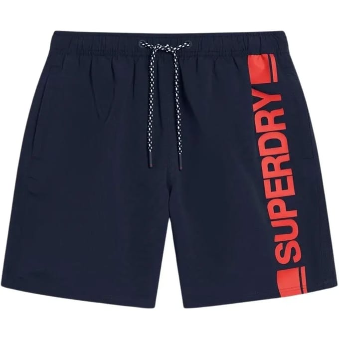 Superdry SPORT GRAPHIC 17" SWIM SHORT Heren - Maat M