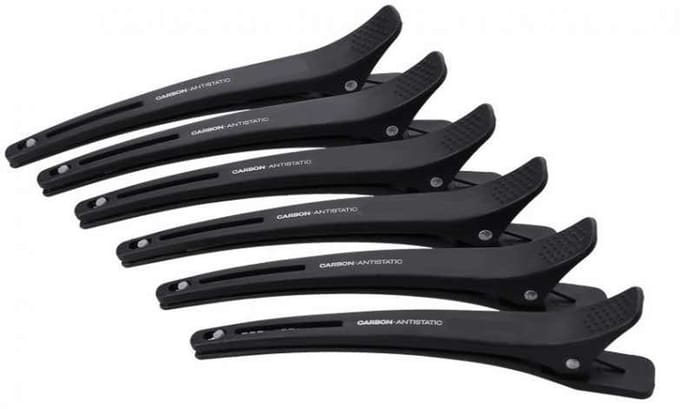 Lussoni - Carbon Hair Clips - 6st.