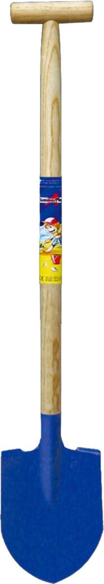 Summerplay Speelgoed schep - voor kinderen - punt - metaal - blauw - 70 cm