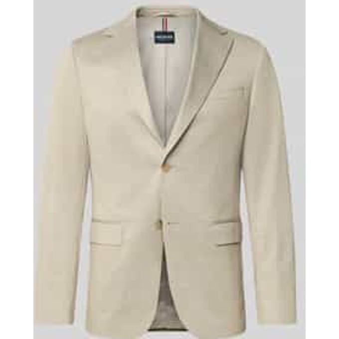 slim fit colbert met viscose