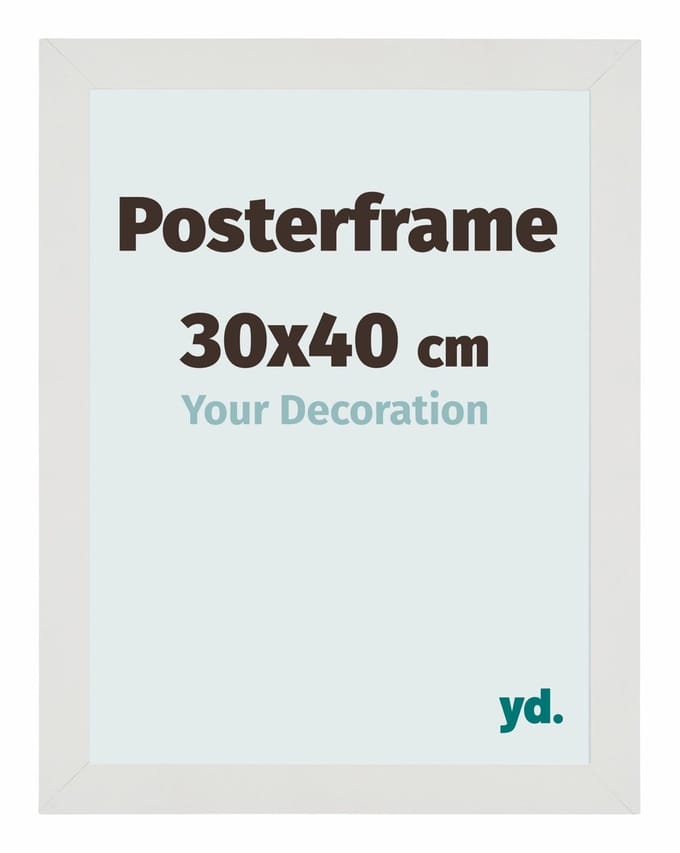Your Decoration - Posterlijst 30x40 cm - MDF - Wit Mat - Parma