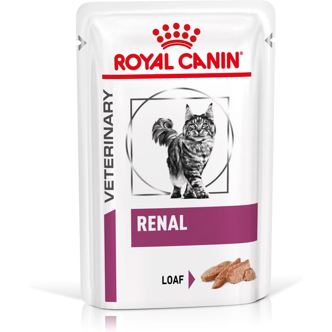 Royal Canin Veterinary Diet Cat Renal Kip Loaf - 12x85 g - Kattenvoer