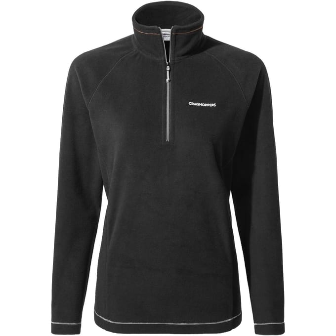 Craghoppers Dames/Dames Miska VI Half Zip Fleece (Zwart)