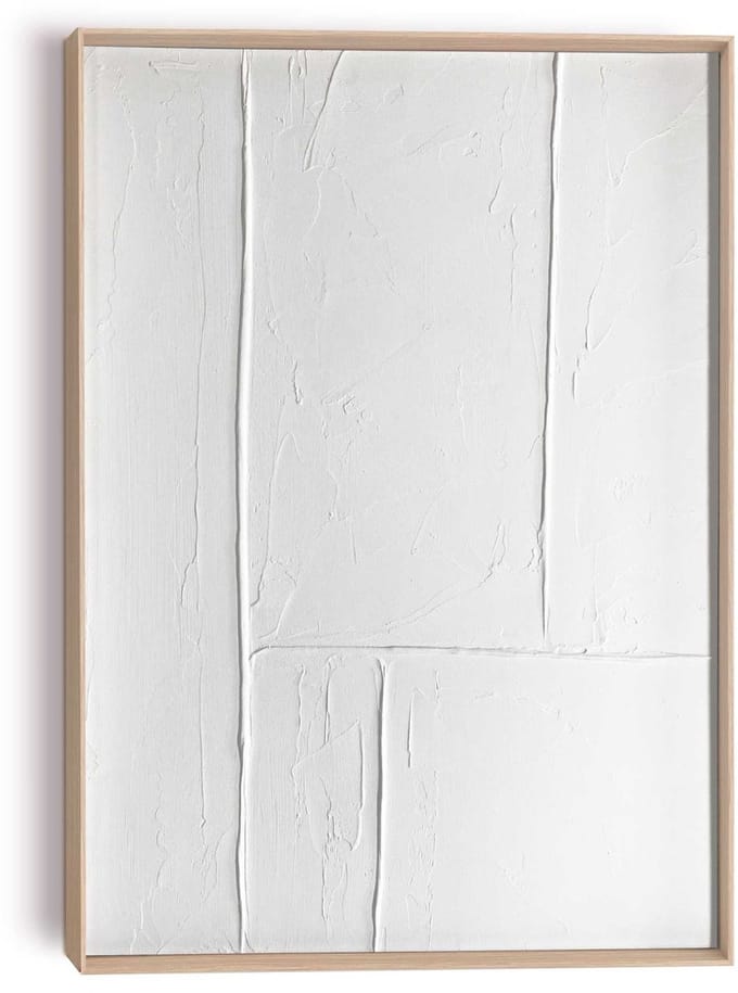 Schilderij 3D Art Vormen - 70 x 50 - Hout - REINDERS