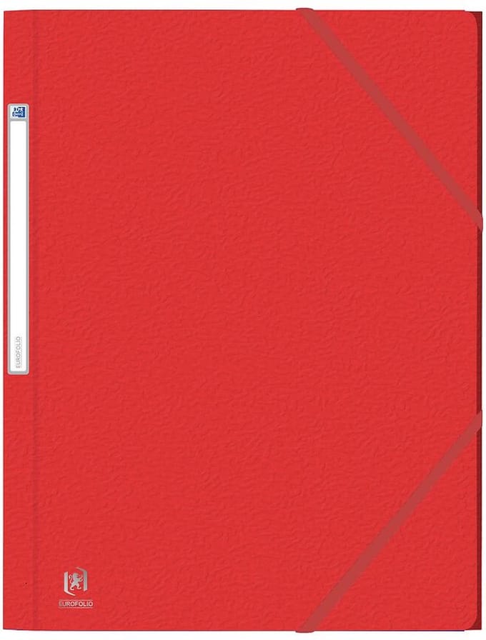 Oxford 400126504 map Karton Rood A4