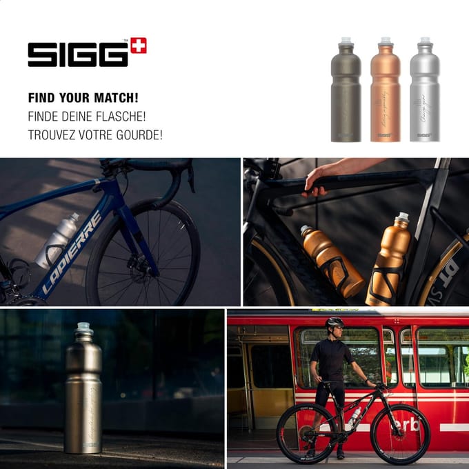 SIGG | Move MyPlanet 0.75L smoked-pearl | Aluminium Drinkfles