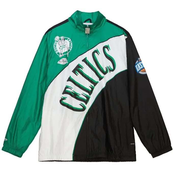 Herenwindjack Nba Arched Retro Lined Windjack Boscel Multi/wit