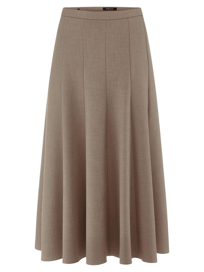 Rok in banenmodel Van Peter Hahn beige