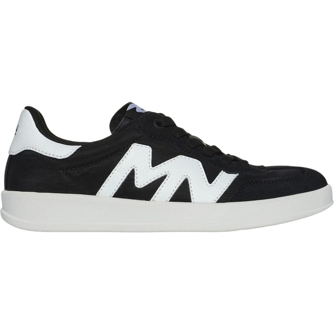 Skechers Dames Wavy Low Cut Logo Sneakers (Zwart)