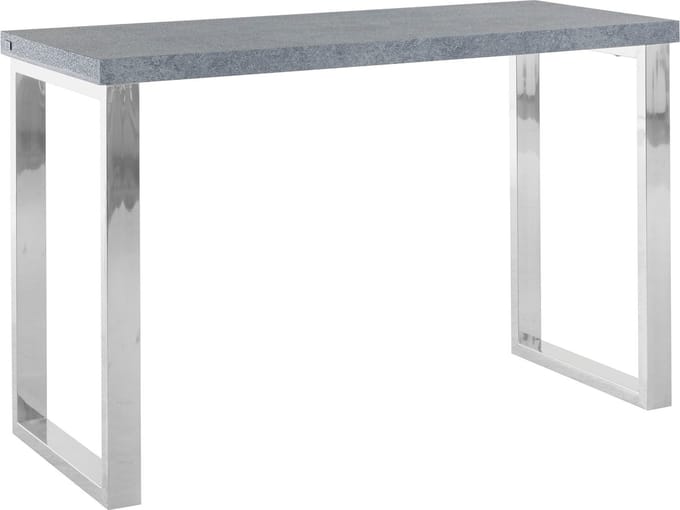Adrian-Bureau - Betonlook - Chroom