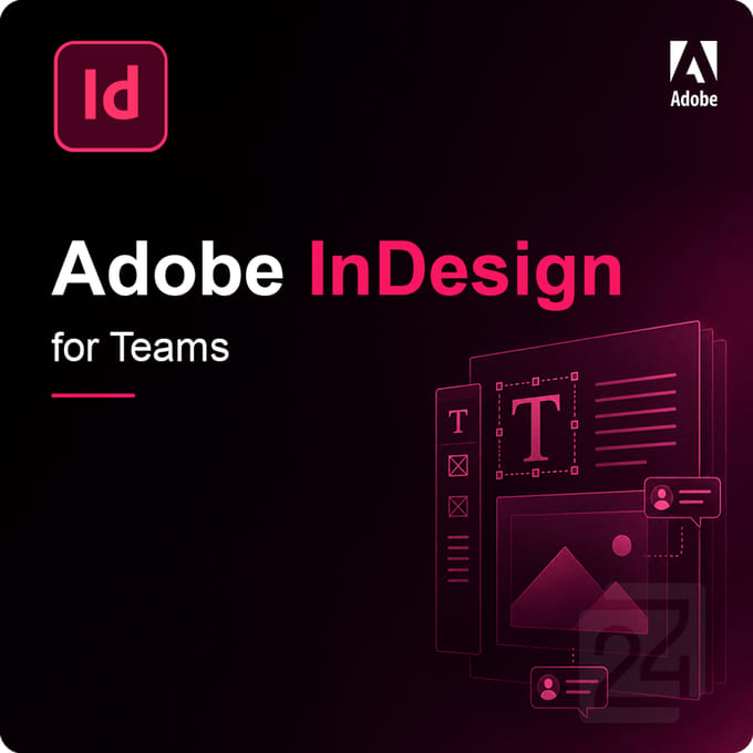 Adobe InDesign for Teams EDU 100+ Gebruiker(s)