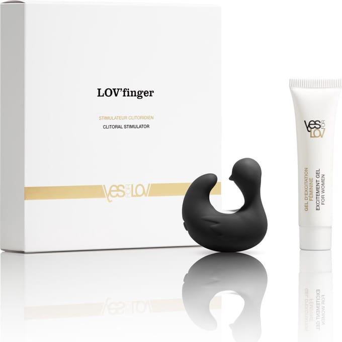 YESforLOV - LovFinger Clitoral Stimulator Vibrating Ring