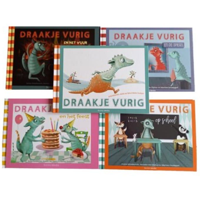 Draakje Vurig Set 5 Delen - Josina Intrabartolo