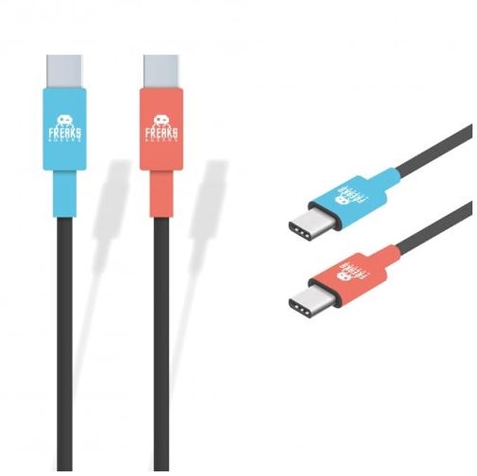 Trade Invaders Switch 2 Charging Cable- Type C to Type C (3m) - Wired Charging cable for wireless game controller