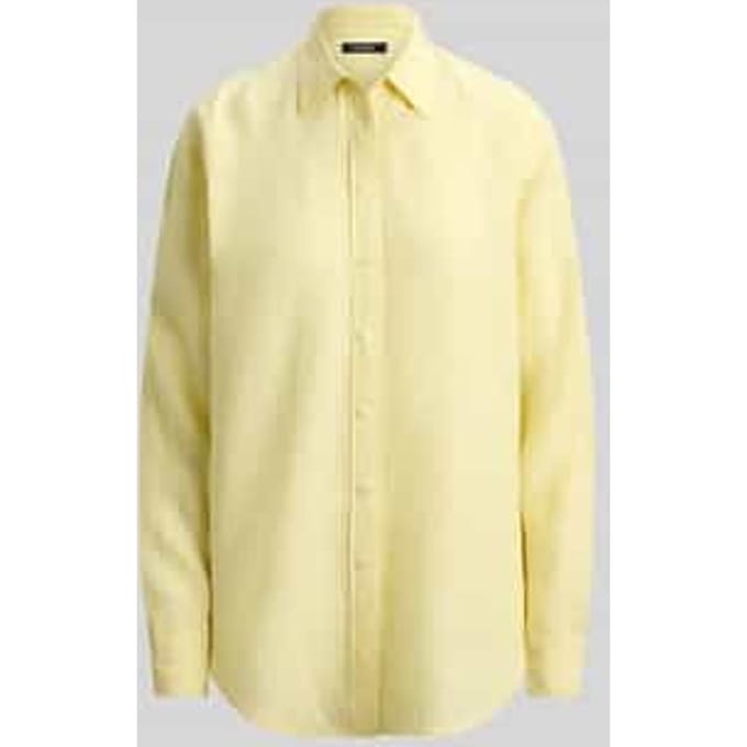 regular fit linnen blouse