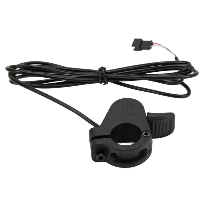 Accélérateur Pouce Vélo Électrique Vélo 300X Régulateur de Vitesse Accélérateur Pièce de Conversion avec Commun black