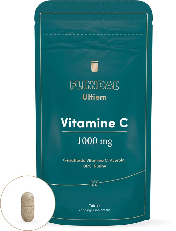 Ultiem Vitamine C1000 Complex - Volledig gebufferde vorm van vitamine C - 90 tabletten