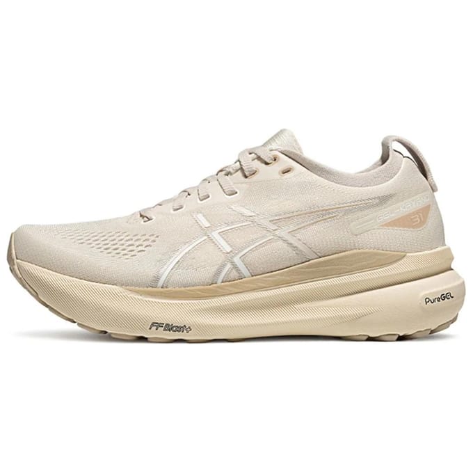 ASICS Gel Kayano 31 Birch Dames Sneakers Crème Wit 1012B786-200 41.5 white