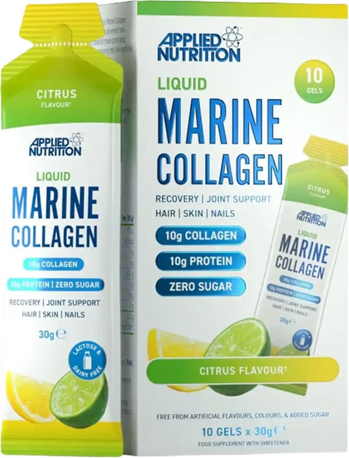 Applied Nutrition Liquid Marine Collagen (10x30g) Citrus - Eiwitten - Collageen