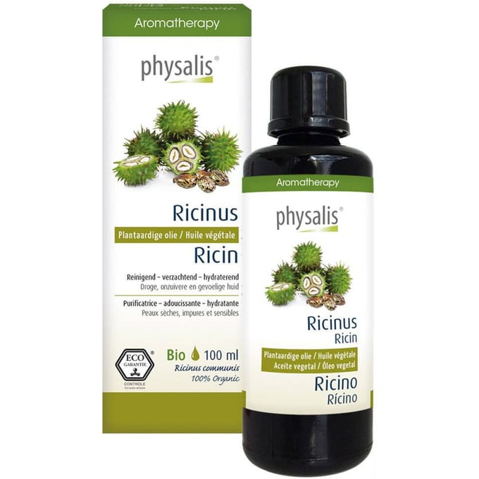 Physalis Aromatherapy Biologisch Ricinus - 100 ml