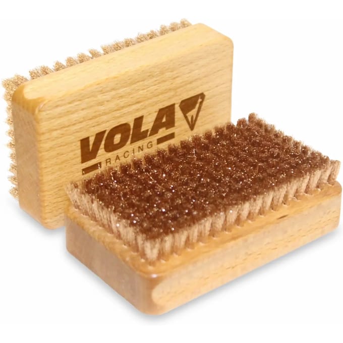 Vola Brass Brush - Vola ski Koper Borstel - ski onderhoud - Vola ski borstel koper
