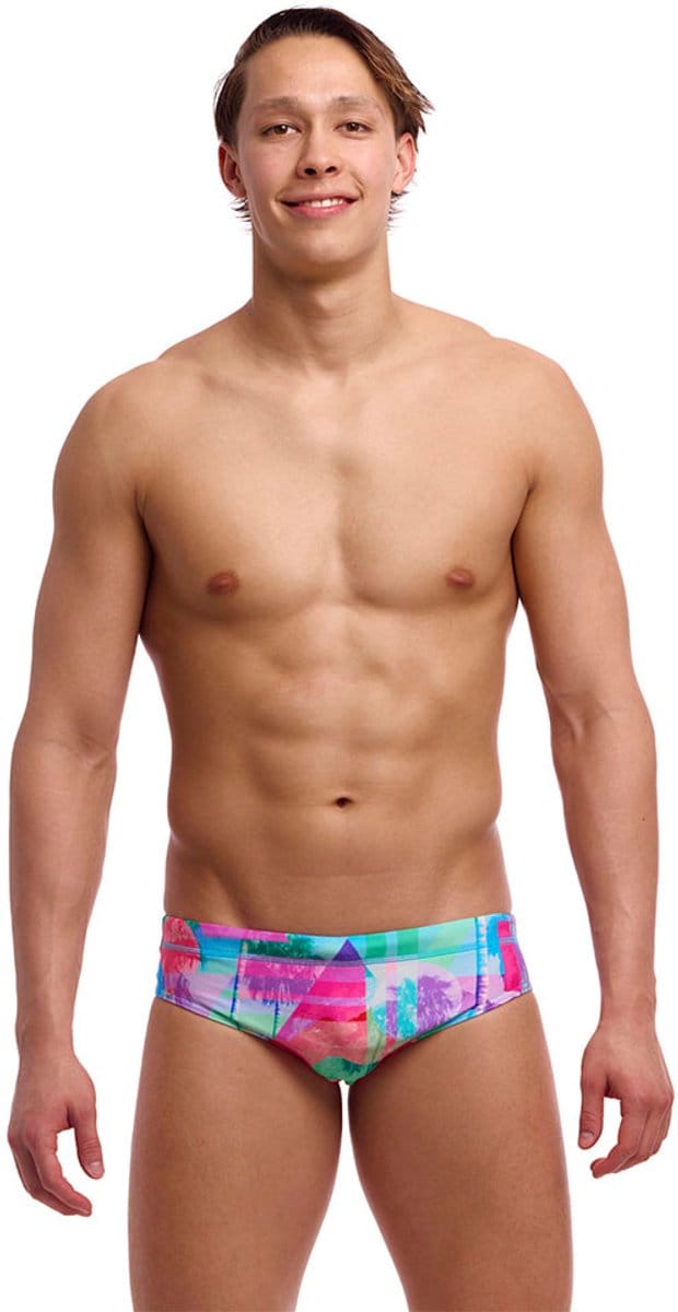 Funky Trunks Classic Zwemslip Veelkleurig AUS 38 Man