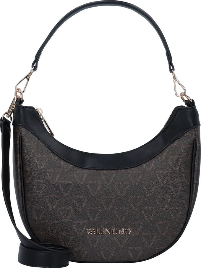 VALENTINO Schoudertas Lady Re Hobo Bag Moro / Nero Bruine