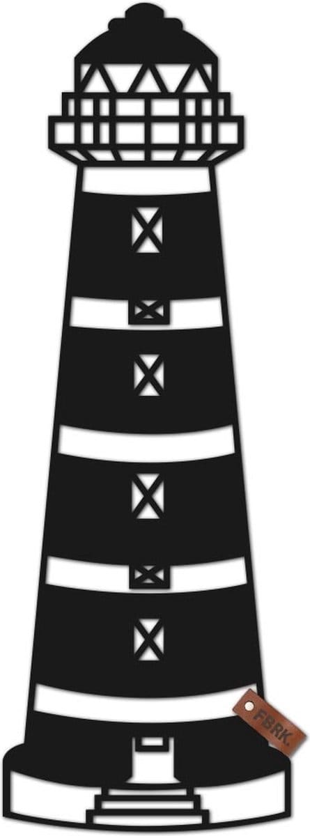 FBRK. Geometrische Vuurtoren Ameland - Bronze Metallic