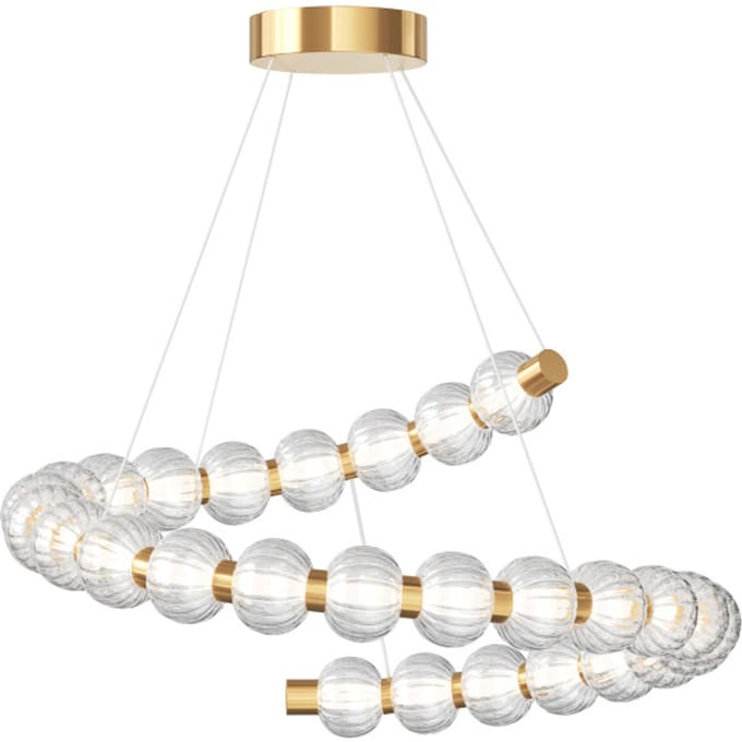 Maytoni - Hanglamp Amulet - Goud - Ø80
