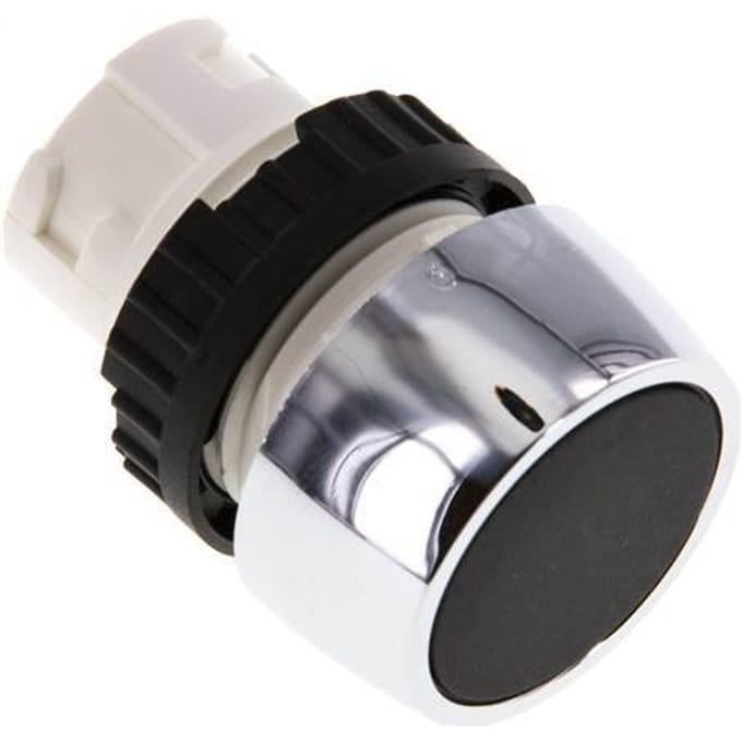 Actuator Opzetstuk 22mm Drukknop Zwart