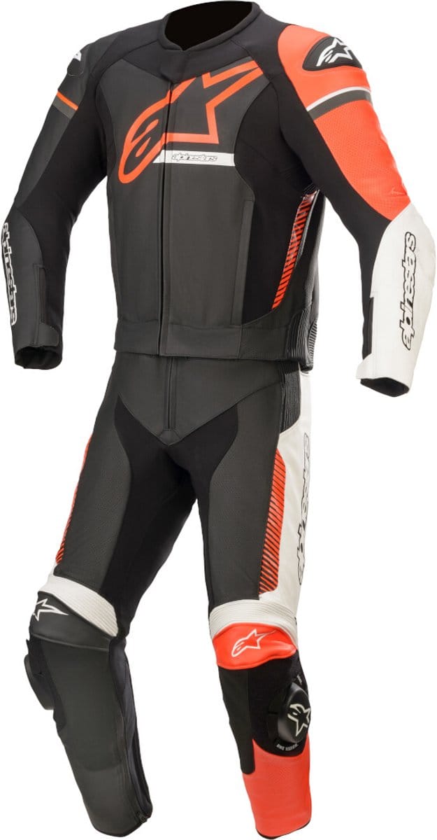 Alpinestars GP Force Phantom Tweedelige motorfiets lederen pak -