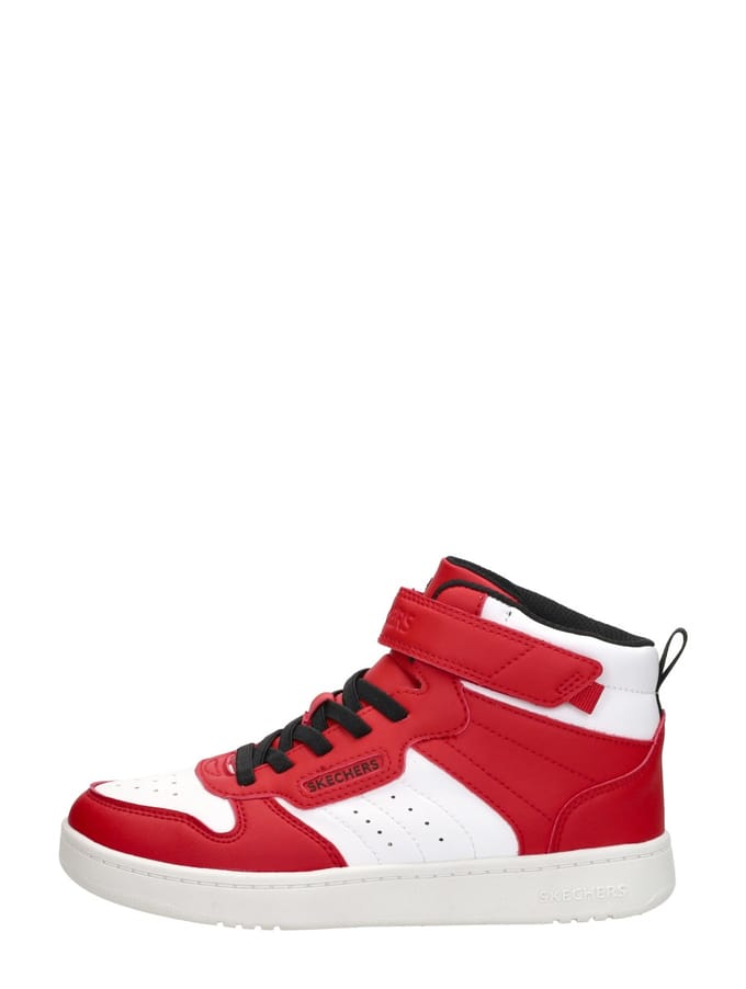 Skechers Quick Street jongens sneakers rood wit