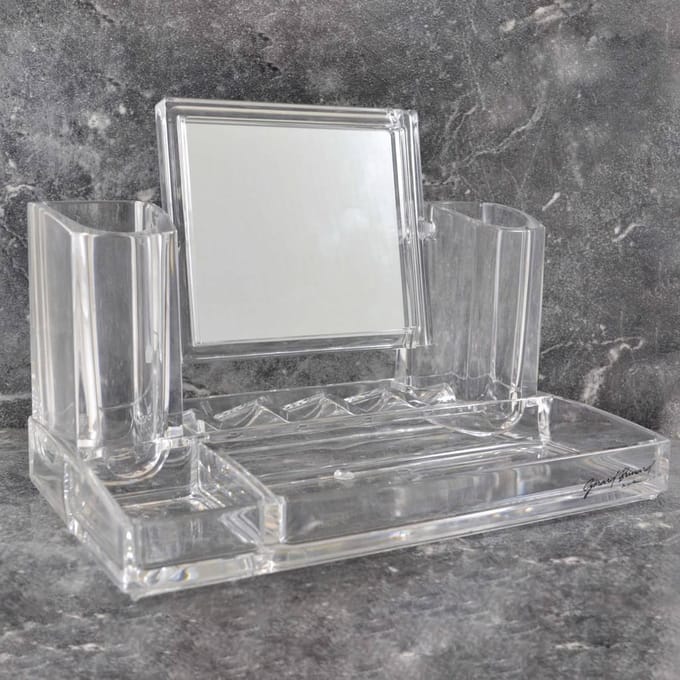 Gérard Brinard organizer nagelakhouder acryl - 8x opbergvakjes