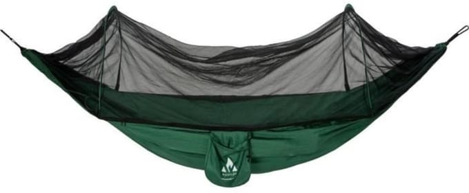 Hangmat - WHISTLER - Tongass - Met klamboe - Nylon en polyester - Licht en comfortabel