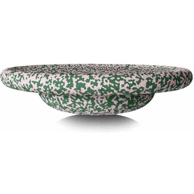 Stapelstein Special balance board dark green & blush