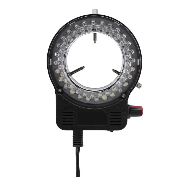 LED 52 Lamp Beads Verstelbaar Microscoop Ringlicht Hoge Helderheid Lamp US Plug