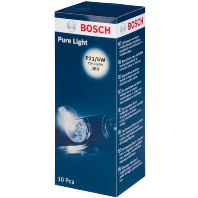 P27/7w lamp BOSCH P21/5W Pure Light 12V, 5/21W