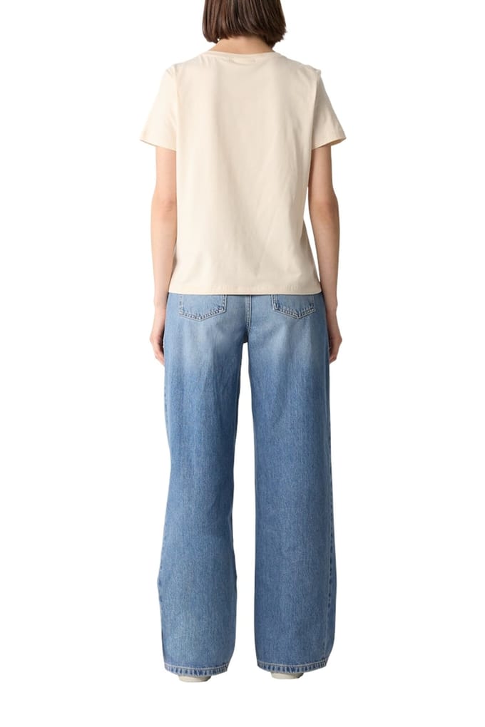 Comma T-shirts Beige Taglia: 44 | Jeans Outlet | Donna | Marrone